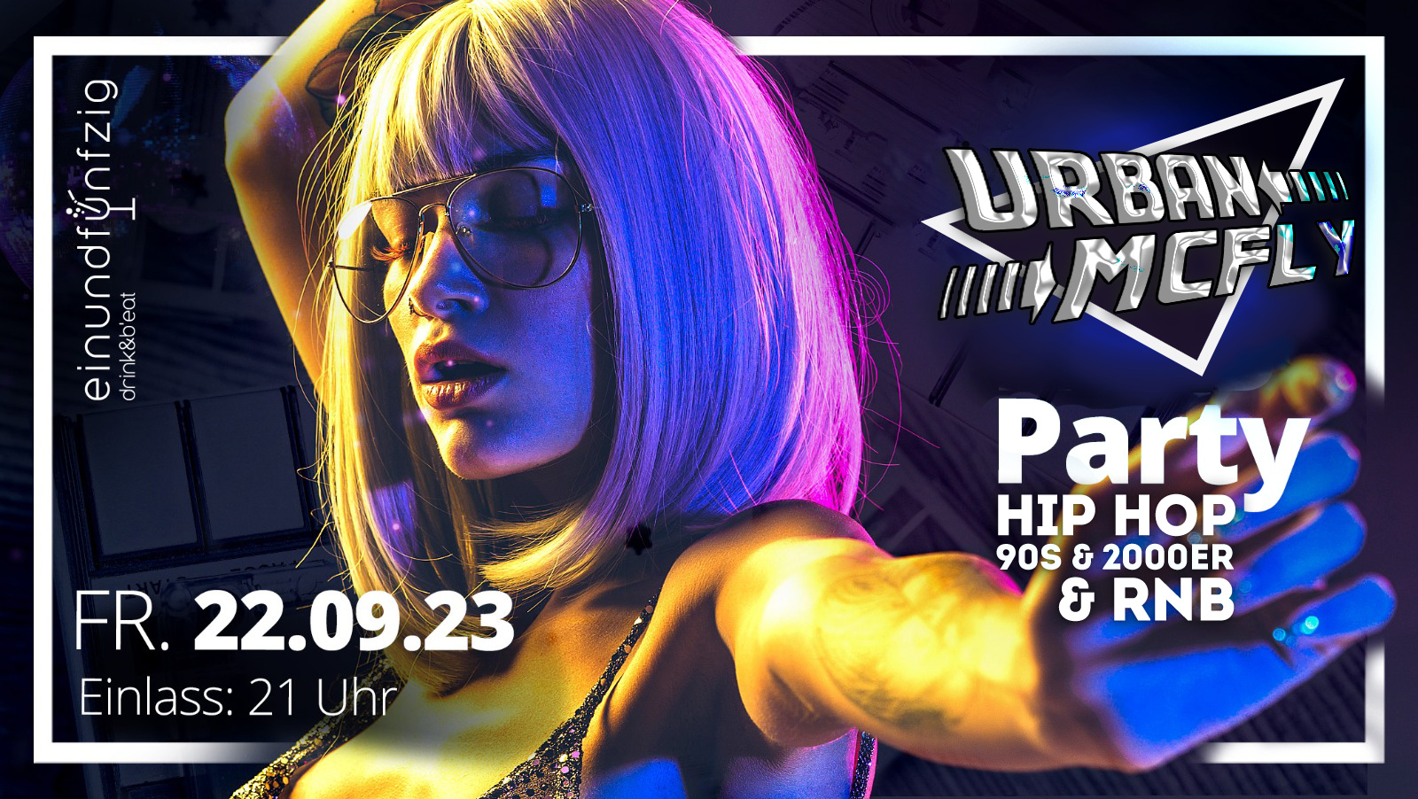 Urban_Mcfly_Eventbild_Vorlage-Laden Urban McFly Oldschool 90s & 2000er Hip Hop & RnB Party