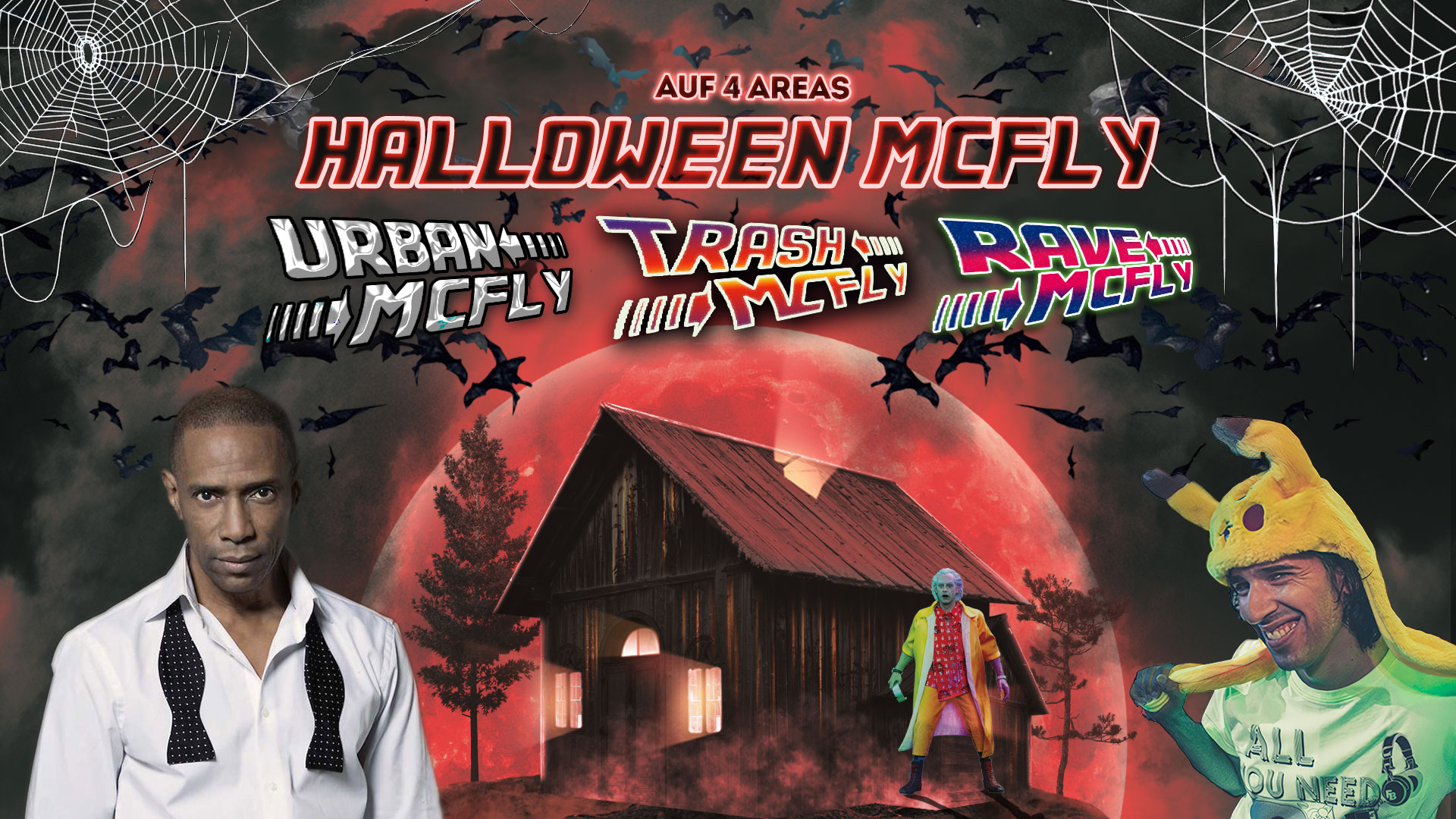 Halloween McFly XXL - Mr. President Live - 90er & 2000er Party