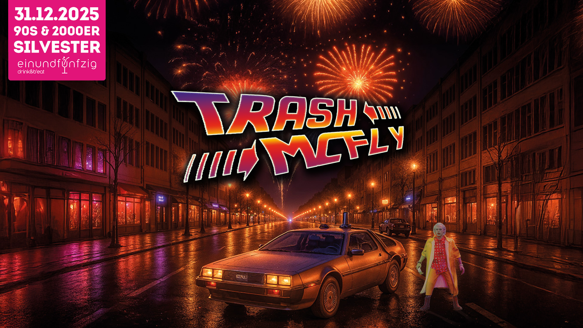 Trash McFly 90er 2000er  Party im Einundfünfzig